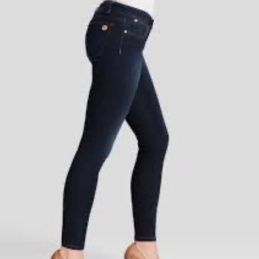 NWT Michael Kors Basics Dark Rinse Wash Izzy Skinny Jeans Sz 8